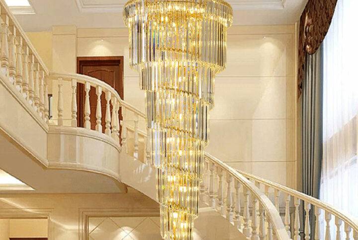 Luxury Staircase LED Chandeliers