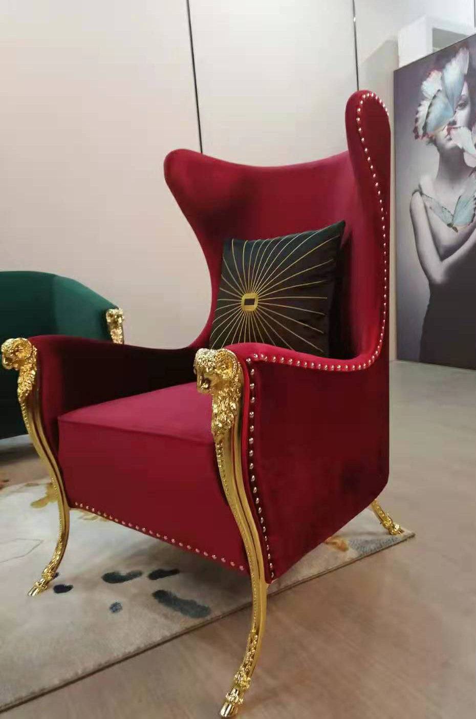 Luxury High-Back Sofa Chair 3 1 3