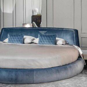 Exclusive Velvet Circle Beds