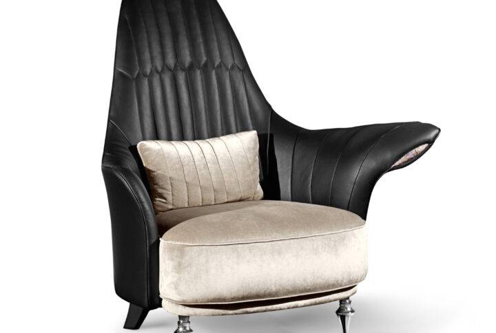 Luxury Fabric Curved Sofa