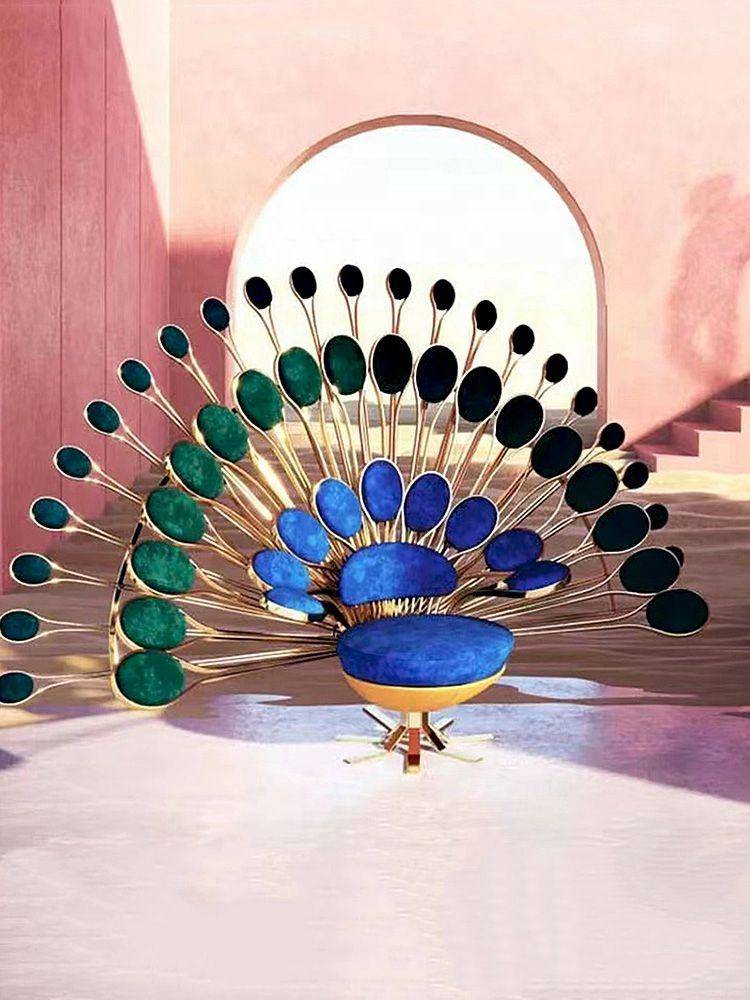 Creative Peacock Lounge Chair 4 H3867f771565f4f4592356db0f981de47p