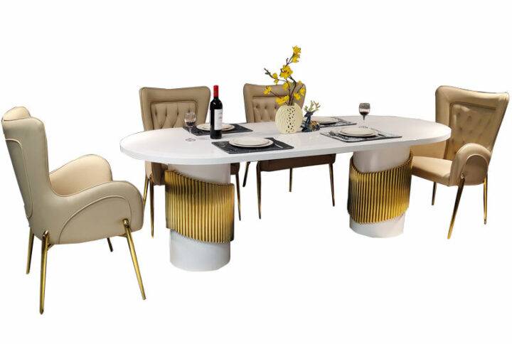 Luxury Wooden Dining Set