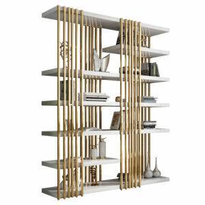 Exclusive Ss Gold bookcase