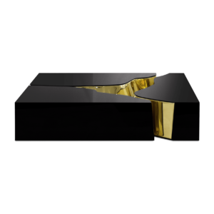 Lapiaz Black Gold Center Table
