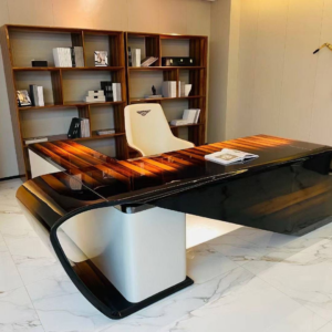 Luxury Wood Desks and Chairs 17 Elevate Your Workspace with High-End Contemporary Executive Office Furniture - Premium Wood Desks and Chairs for Home and Office Work