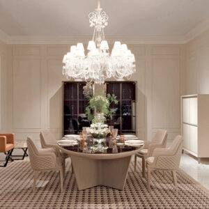 Captivating Oval Wood Dining Set