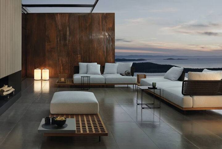 Alluring High-End Outdoor Sofa Sets