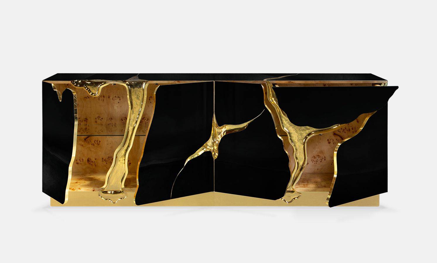 Lapiaz Sideboard 4 lapiaz black sideboard detail 3 boca do lobo