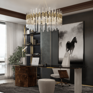 Luxury Branded L-Shaped Executive Office Desk: Modern Manager's Choice - Exclusive Features and Designer Elegance