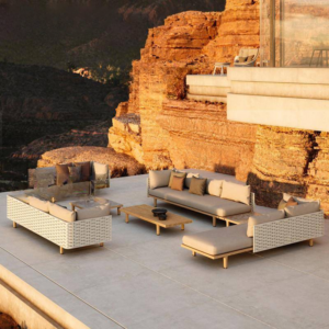 Elite Outdoor Woven Rattan Sofa