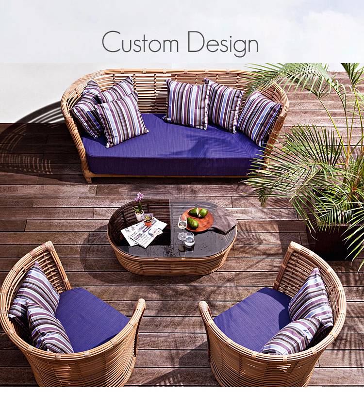 Open-Air Patio Sofa Tempered Glass Coffee Table Garden High-Back Rattan Chair Living Room Villa Garden Outdoor Furniture Set Open-Air Patio Sofa Tempered Glass Coffee Table Garden High-Back Rattan Chair Living Room Villa Garden Outdoor Furniture Set