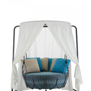 Roberti Rattan Gravity Swing Sofa: Elevate Your Outdoor Experience with Style and Comfort