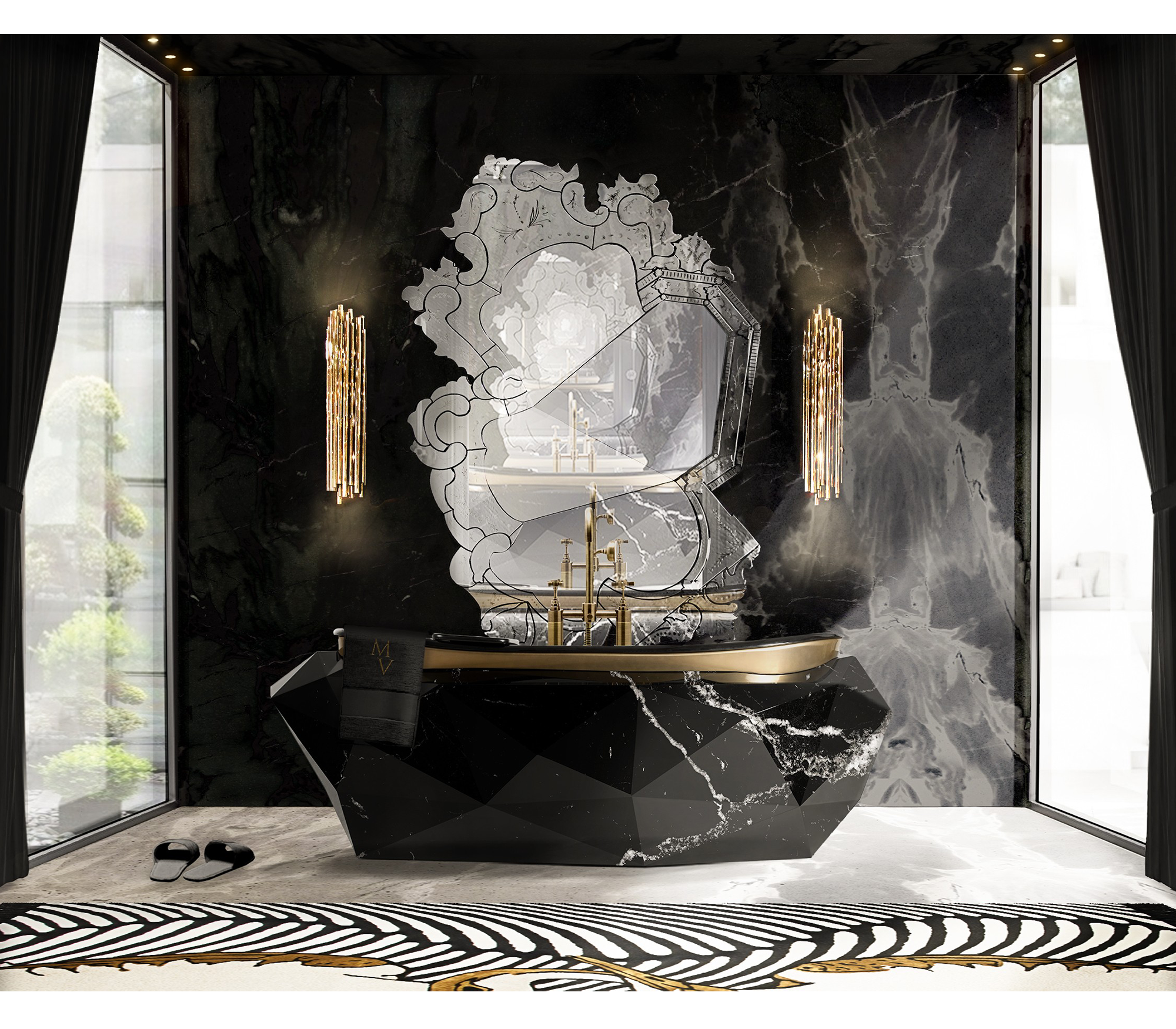 Exclusive Diamond Bathtub