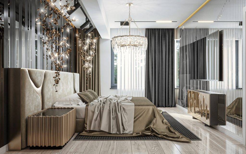 Redefine Bedroom Luxury with the Lapiaz Headboard and Symphony Nightstand Set