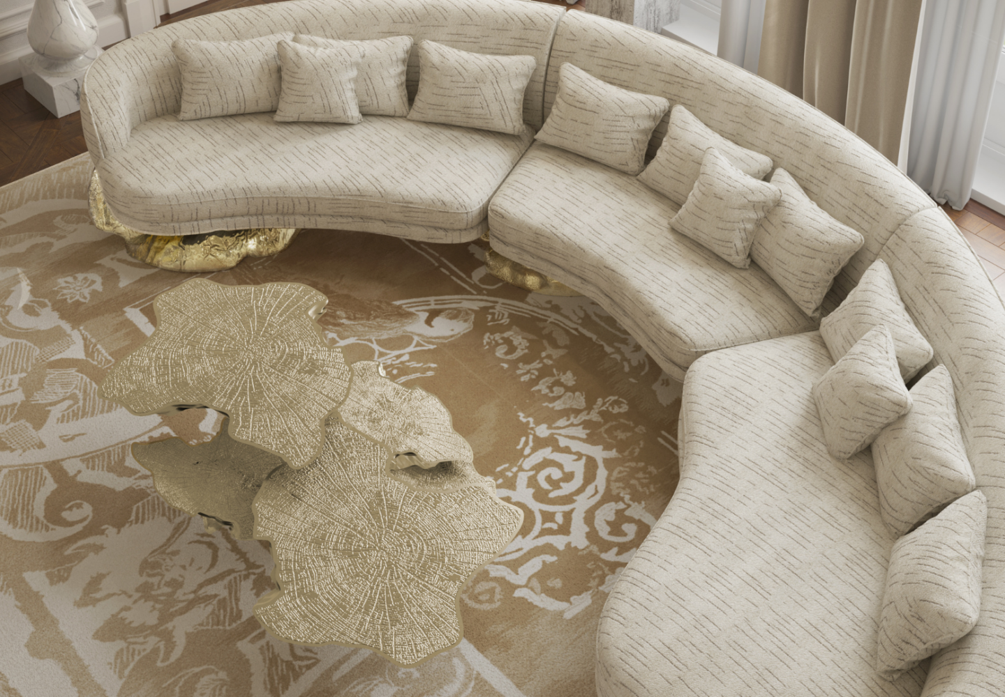 The Magic Of Golden Touch In Interior Design